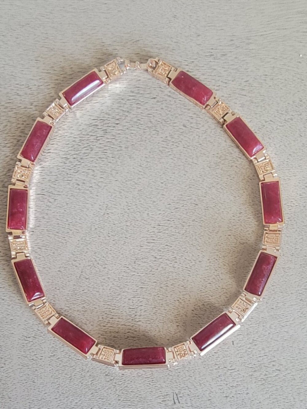 Cherry Quartz Necklace